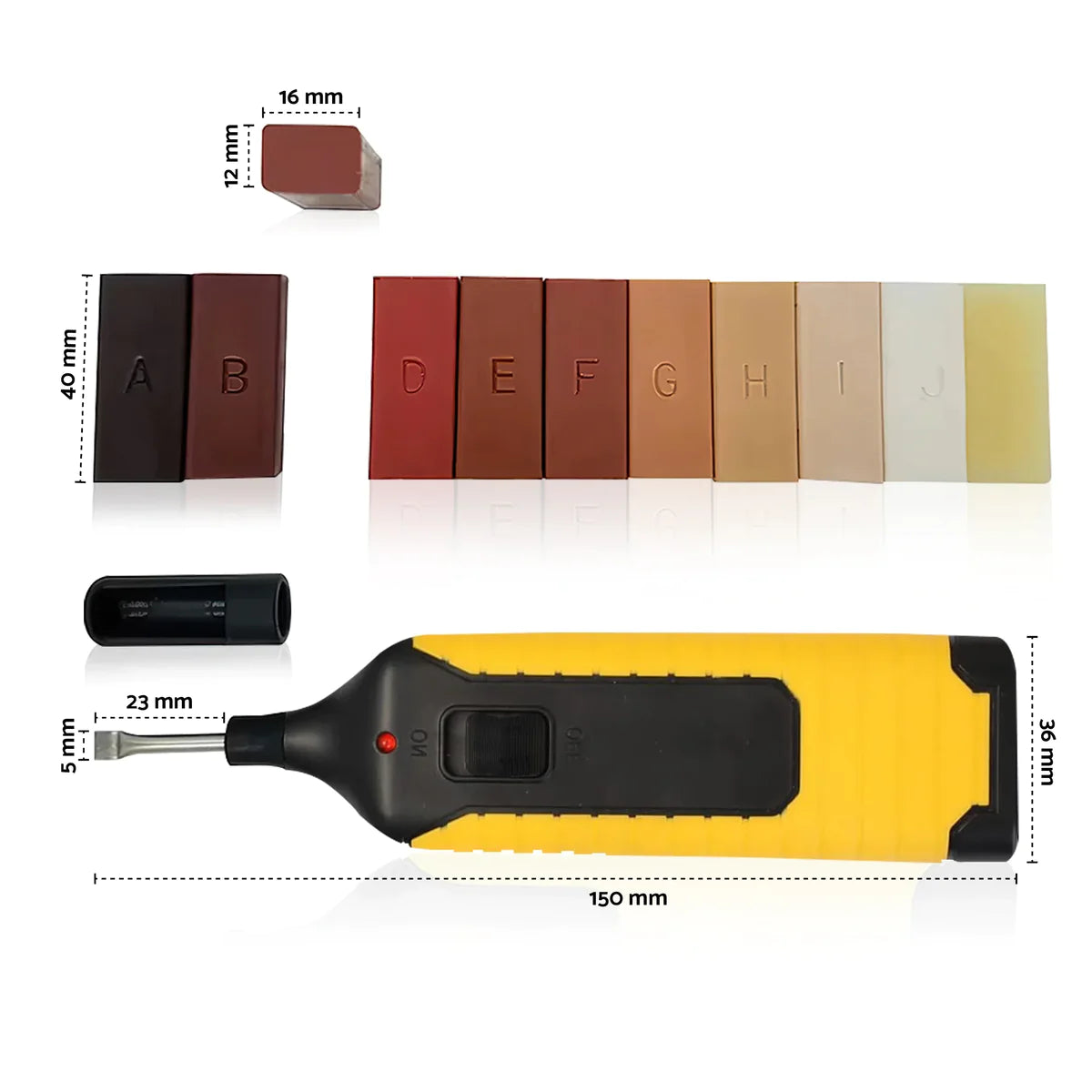 BlendyFix™ - Reparasjonssett for møbler, lister og gulv - BeeFix™