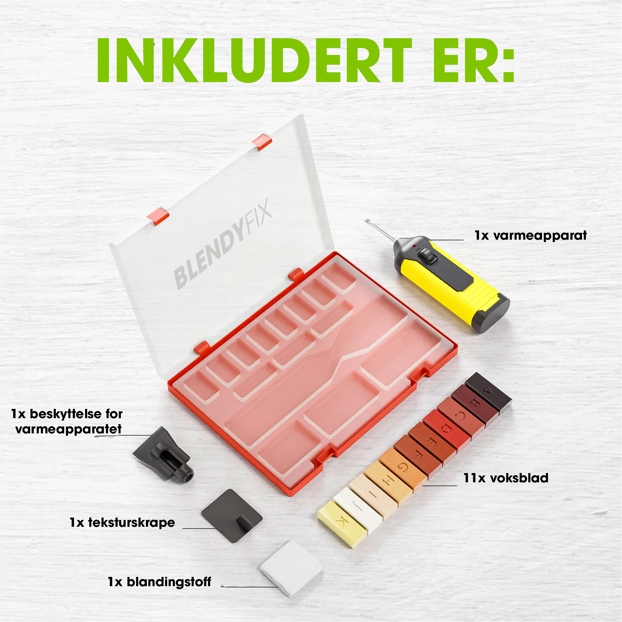 BlendyFix™ - Reparasjonssett for møbler, lister og gulv - BeeFix™