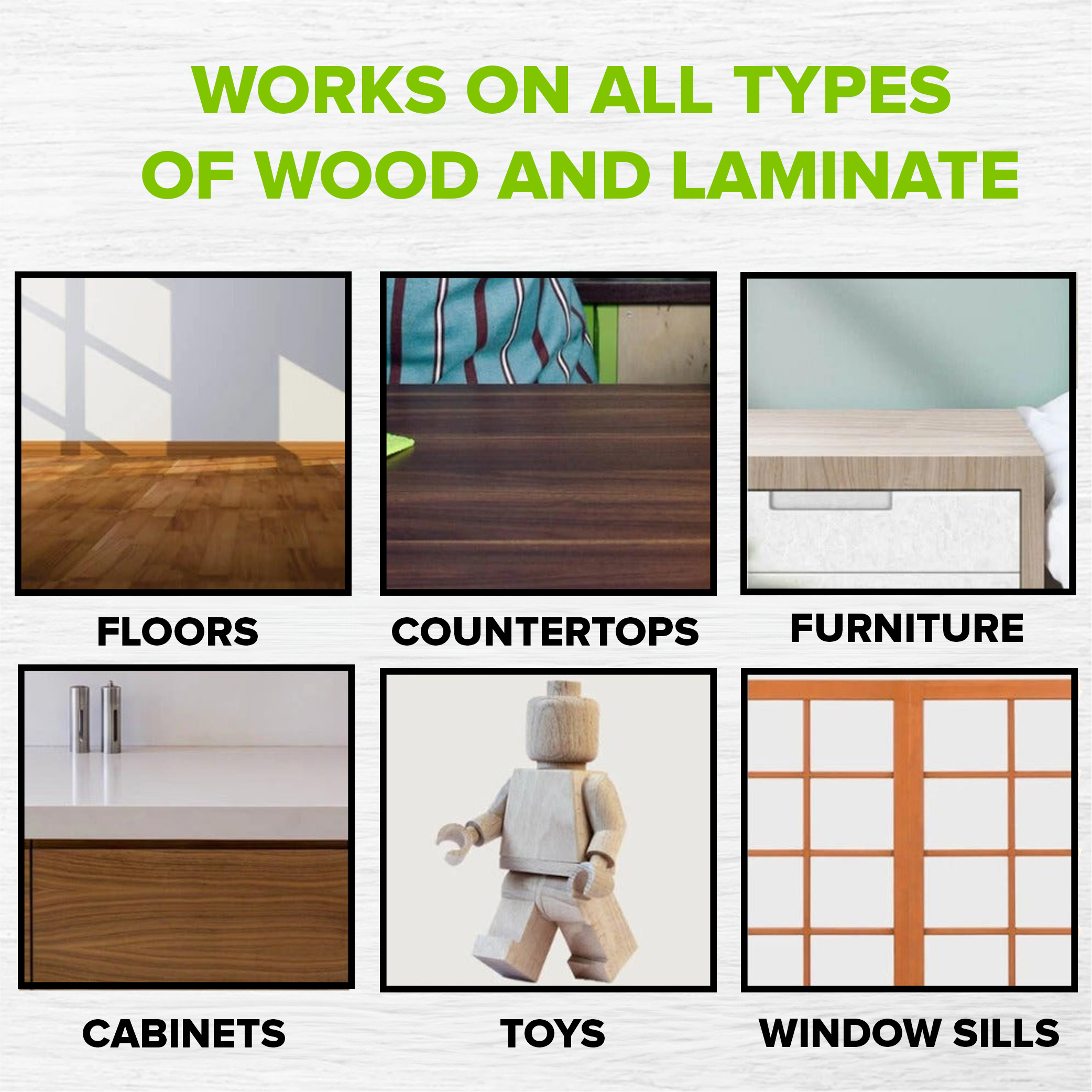 11-pack extra wax for wood materials, trim, and flooring (Standard Colors) - BeeFix™