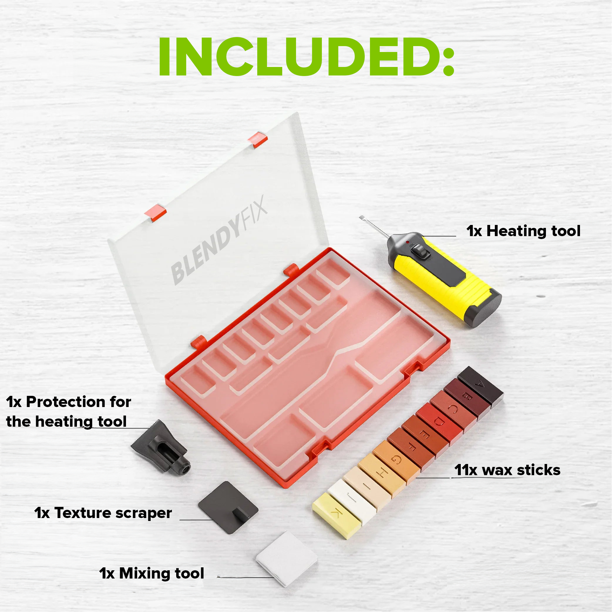 BlendyFix™ - Repair Kit for Furniture, Trims, and Floors - BeeFix™