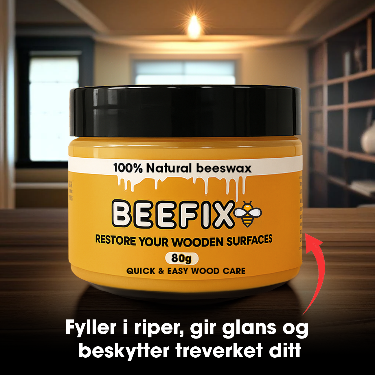 BeeFIX™ – Restore your wooden furniture without renovation